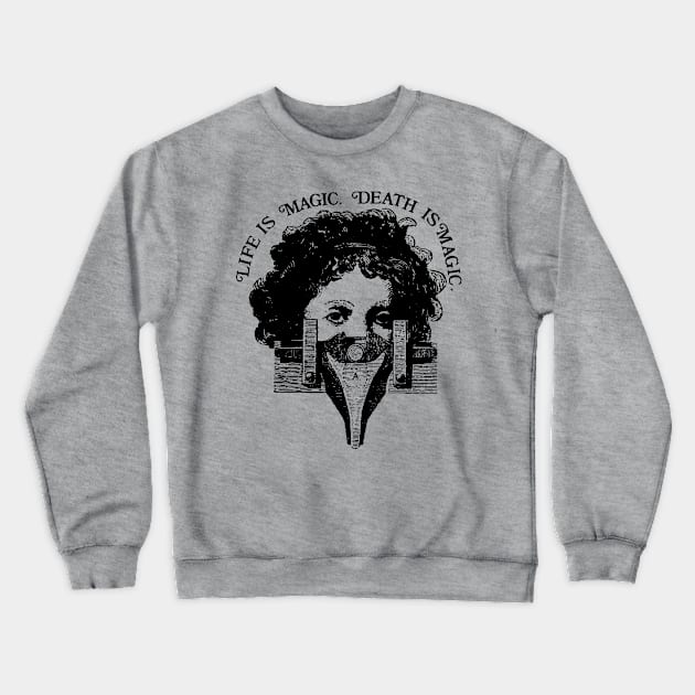 Life & Death & Magic Crewneck Sweatshirt by linarangel